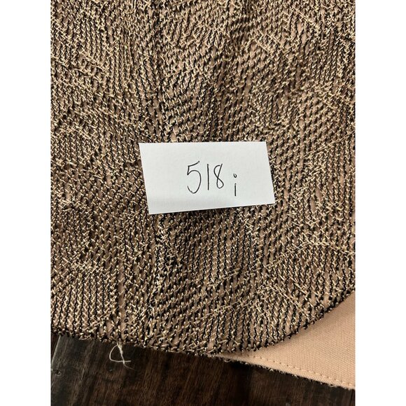 Onyx Nite Brown 2 Piece Evening Gown Jacket Spaghetti Straps Size L Shiny Finish - Picture 12 of 12